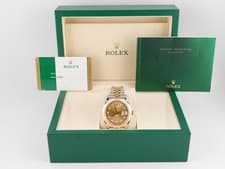 Rolex 126333 Datejust 41 mm Champagne Dial Jubilee Bracelet Box and Papers 2017