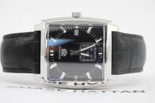 TAG Heuer Monaco Men's Black Watch - WAW131A.FC6177