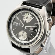 SEIKO Chronograph 6138 8000 Automatic Dial Vintage Authentic From Japan