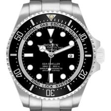Rolex Sea-Dweller Deepsea Steel Black Dial Ceramic Bezel Watch 116660