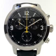 [Good Condition] Tissot PRC 200 Chronograph T055417A Quartz Black