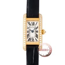 CARTIER Watches Tank Allongee Bezel Diamond WB300551 Yellow Gold Free Shipping