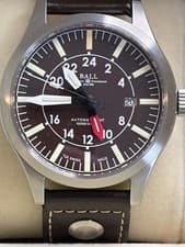 Ball Engineer Master II Aviator GMT (reference GM1086C-LJ-BR) BOX and CARD!