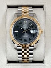 2020 Rolex Datejust 41mm 126333 Two-Tone Oyster Wimbledon Dial