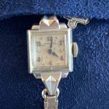 Vintage womens Hamilton 14k watch Runs Perfect No Band 9631