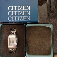 Citizen Independent Digital Watch 1481010 Limited Edition Men’s Black 925 Silve