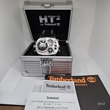 Timberland HT2 Watch, Analog and Digital, 47mm Case, Leather Band Rare 2604TK