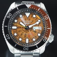 Seiko SS 4R36-13N0 5 Sports Automatic Time Sonar Working