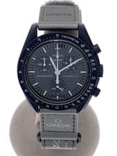 OMEGA×SWATCH MOON SWATCH MISSION TO MERCURY Quartz Men's Watch From Japan G0414