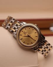 Omega Deville Prestige 22mm 18ct Gold & Steel 4370.11