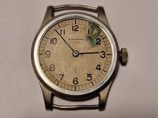 Military Pilots AM 6B/234 Raf Waltham watch Extremely rare Non Weems project