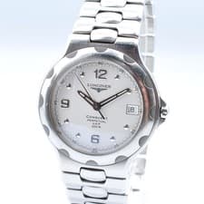 LONGINES L1.636.4 Conquest Perpetual HP 200m Quartz Date Men's Watch w-10090