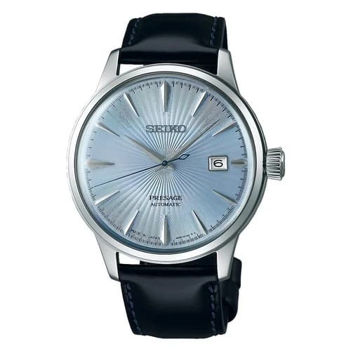 Seiko Men's Presage Automatic Blue Dial Watch - SRPB43J1 NEW
