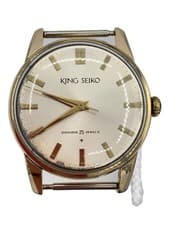 Seiko King Seiko KS 1st Dial Gold Stainless Steel Watch Used