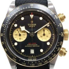 TUDOR Black Bay Chrono S&G 79363N Automatic 41mm Box Papers Black;Gold