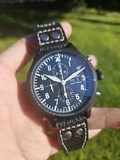 Steinhart NAV B Chronograph 47mm -Valjoux 7750 Swiss Automatic Mens Watch