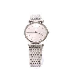 LONGINES Grand Classique L4.209.4 Quartz SS 24mm Silver Dial Ladies Watch
