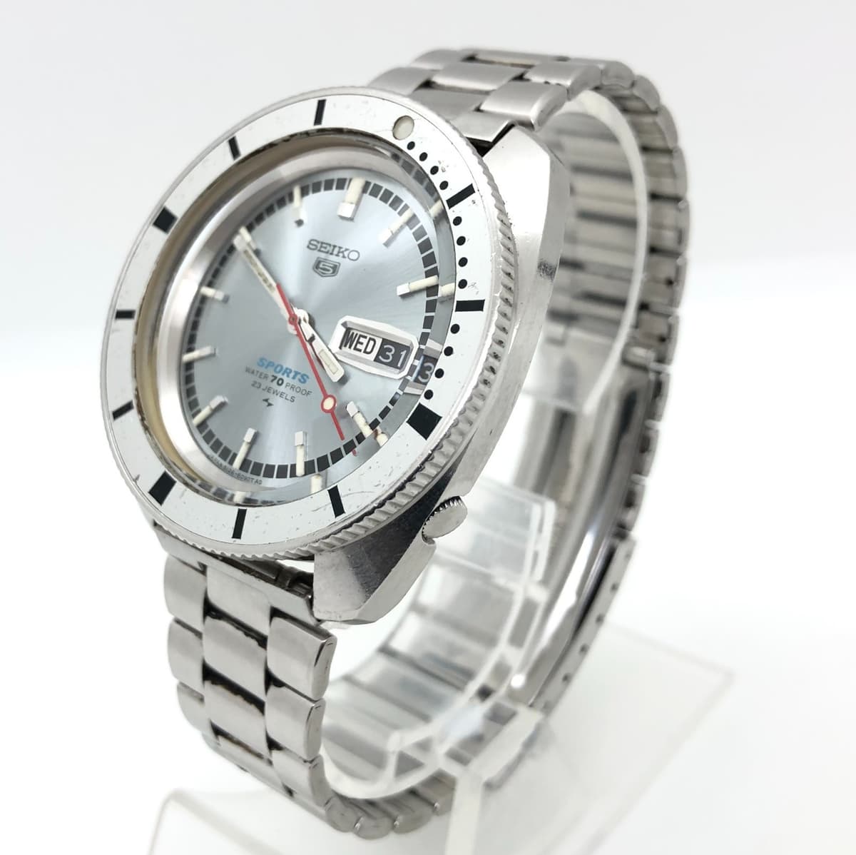 [w2368] SEIKO 5 SPORTS 5126-8090 Kamen Masked rider Automatic 23J EX