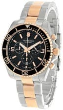 Victorinox Swiss Army Maverick Chronograph 43mm Two-Tone Men's Watch 241952