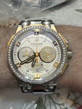 Concord C2 diamond Avante Garde chronograph mens watch