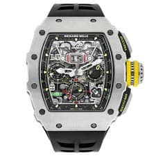 Richard Mille RM 11-03 Titanium Automatic Flyback Chronograph Rubber Strap Watch