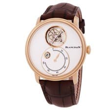 Blancpain Villeret Tourbillon White Dial Men's Watch 66260-3633-55b