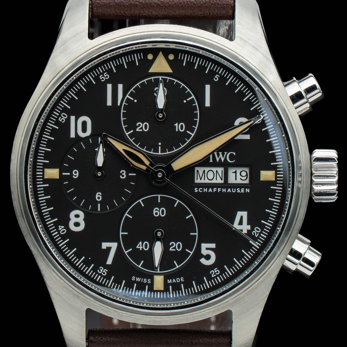 2020 IWC Pilot's Chronograph Spitfire IW387903 41mm Full Set