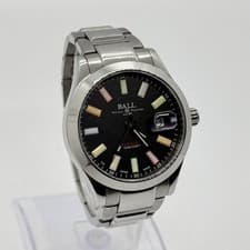 BALLWATCH Marvelite Rainbow Edition 6100552 NM9026C 904L Black AT Men's Working