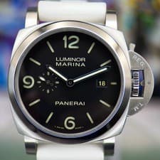 2025 Panerai Luminor Marina 44mm PAM03312 Stainless Steel Black Dial