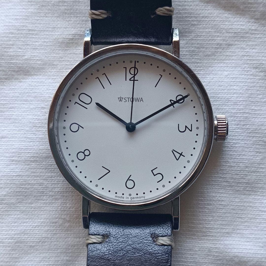 Stowa Antea b2b 365 Watch 36mm Bauhaus German Made Clean Rare Working Japan