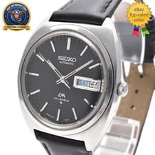 1970 [ NEAR MINT ] SEIKO 5606-7140 Lord Matic 36mm Vintage Automatic Men's Watch