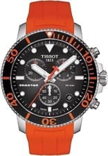 Tissot Seastar 1000 Chronograph T120.417.17.051.01 Black Dial Men’s Diver Watch