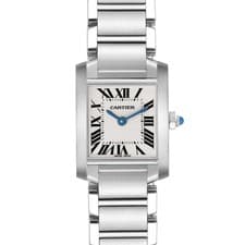 Cartier Tank Francaise Small Steel Ladies Quartz Watch W51008Q3