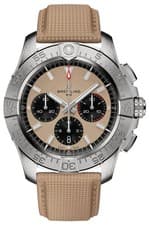 Breitling Avenger B01 Beige Dial Stainless Steel 44mm Men's Watch AB0147101A1X1
