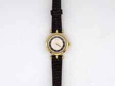 Vintage Gucci Ladies Watch – Gold Plated Roman Sherry, Swiss Quartz