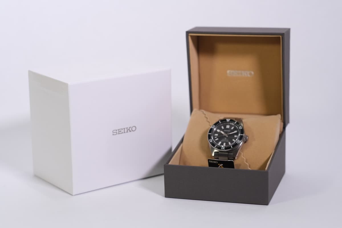 Seiko SPB143 / SBDC101 Prospex 1965 Heritage Diver's Watch - Complete with Box