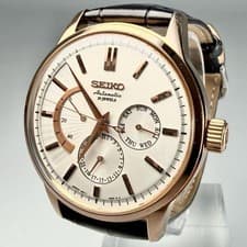 Seiko Automatic Presage Dress Watch 6R21-00B0 29 Jewels Mens 40mm 20cm