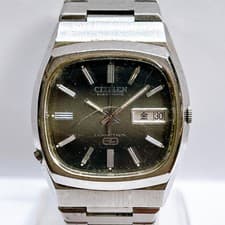 Citizen Cosmotron 7800 Men's Day-Date Mechanical Watch Used Authentic