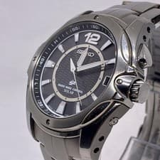 SEIKO Ignition Watch SBHS003 7B22-0AA0 Titanium Black Silver Tone