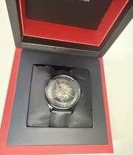 Tissot 1853 Skeleton Dial Automatic Men's Watch Black Leather Strap Original Box