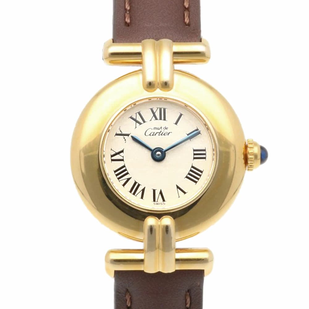 CARTIER Must Colise Watch CARTIER Silver 925 590002 Quartz Ladies CARTIER Used