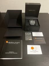 Hamilton Khaki Aviation H76512133 Black Dial Quartz Men's Watch Used Working #27
