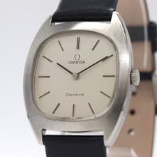 New Belt [NEAR MINT] OMEGA Geneve Cal.625 111.0123 Manual Men's From JAPAN Y850