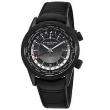 Raymond Weil Frelancer GMT Automatic Black Dial Men's Watch 2765-BKC-20001
