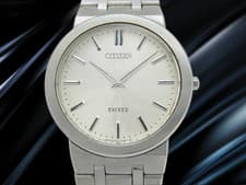 Citizen Exceed Ref. 0330-H31811Y SS Silver Dial Bracelet Quartz 34mm Men's watch