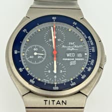 IWC Porsche Design Chronograph in Titanium FOR PARTS REF 3700