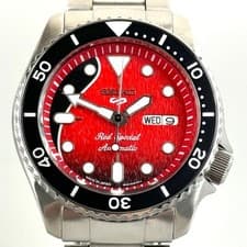 Seiko 5 Sports SBSA073 Brian May Limited Edition Automatic Watch 4R36 Red Unise