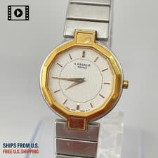 Seiko Lassale 5A50-2010 Vintage 1986 [US Stock] Dodecagon Women Qz Watch *N.MINT