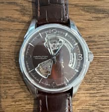 HAMILTON H325650 Jazzmaster Viewmatic Automatic Brown Dial Men's Watch from JP