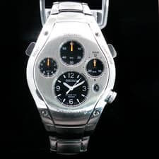 Seiko Sportura SLQ007 - Kinetic Chronograph – 9T82 - Jay Leno Stainless Steel